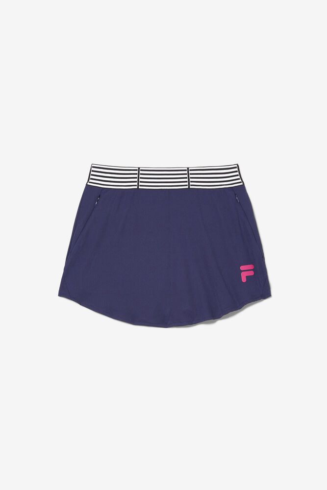 Fila Bevans 14 1/2" Navy Skirts Womens - NZ 21584-LZIY